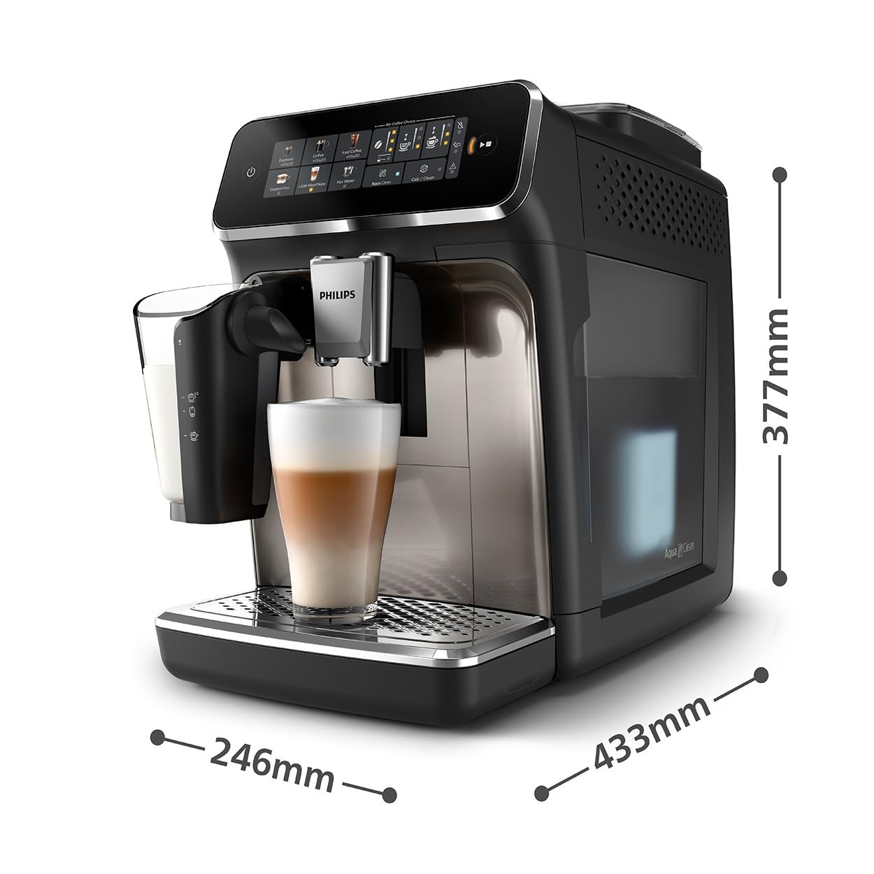 Philips 3300 Series Coffee Machine 6 Drinks EP3347/90