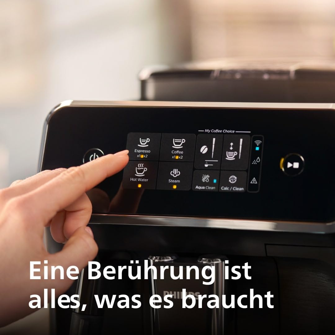 Philips 2200 Kaffeevollautomat mit Milchaufschäumer
