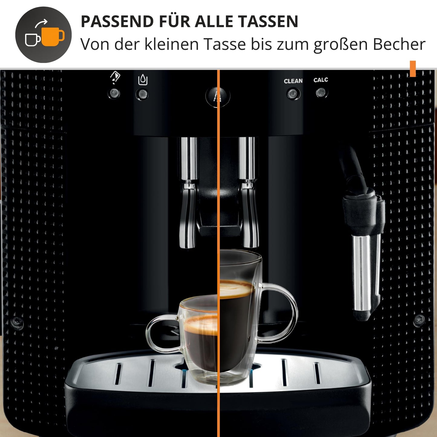KRUPS Arabica Picto Coffee Machine Black