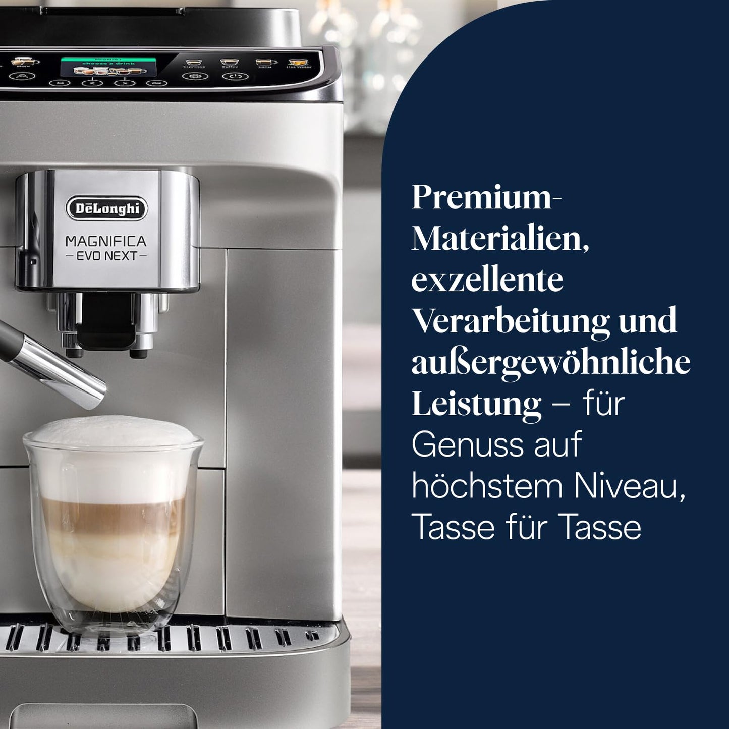 De’Longhi Magnifica Evo Next Coffee Machine Titan
