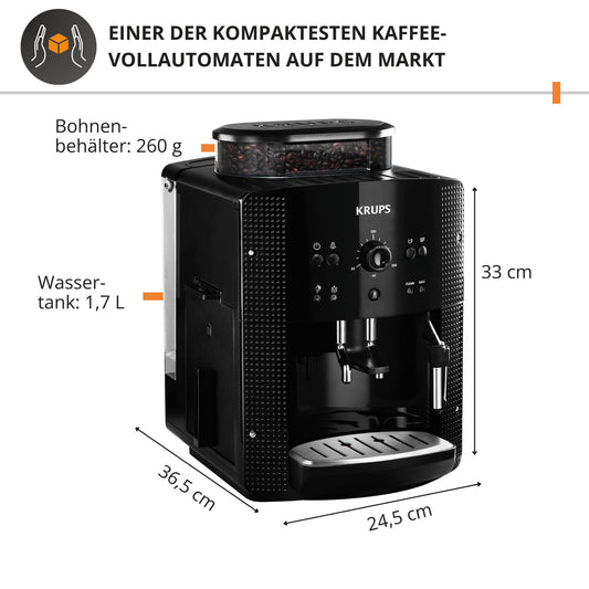 KRUPS Arabica Picto Coffee Machine Black
