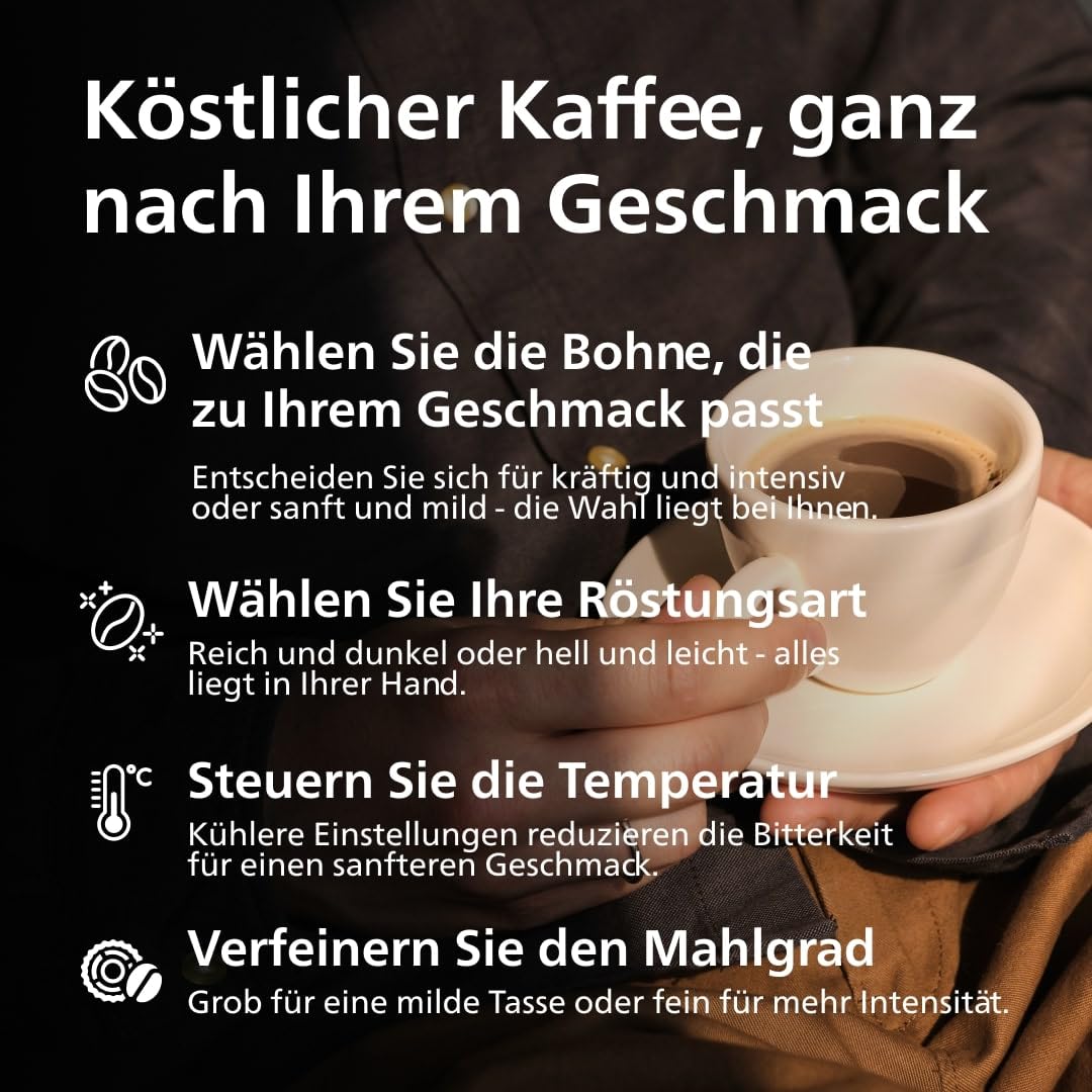 Philips 2200 Kaffeevollautomat mit Milchaufschäumer